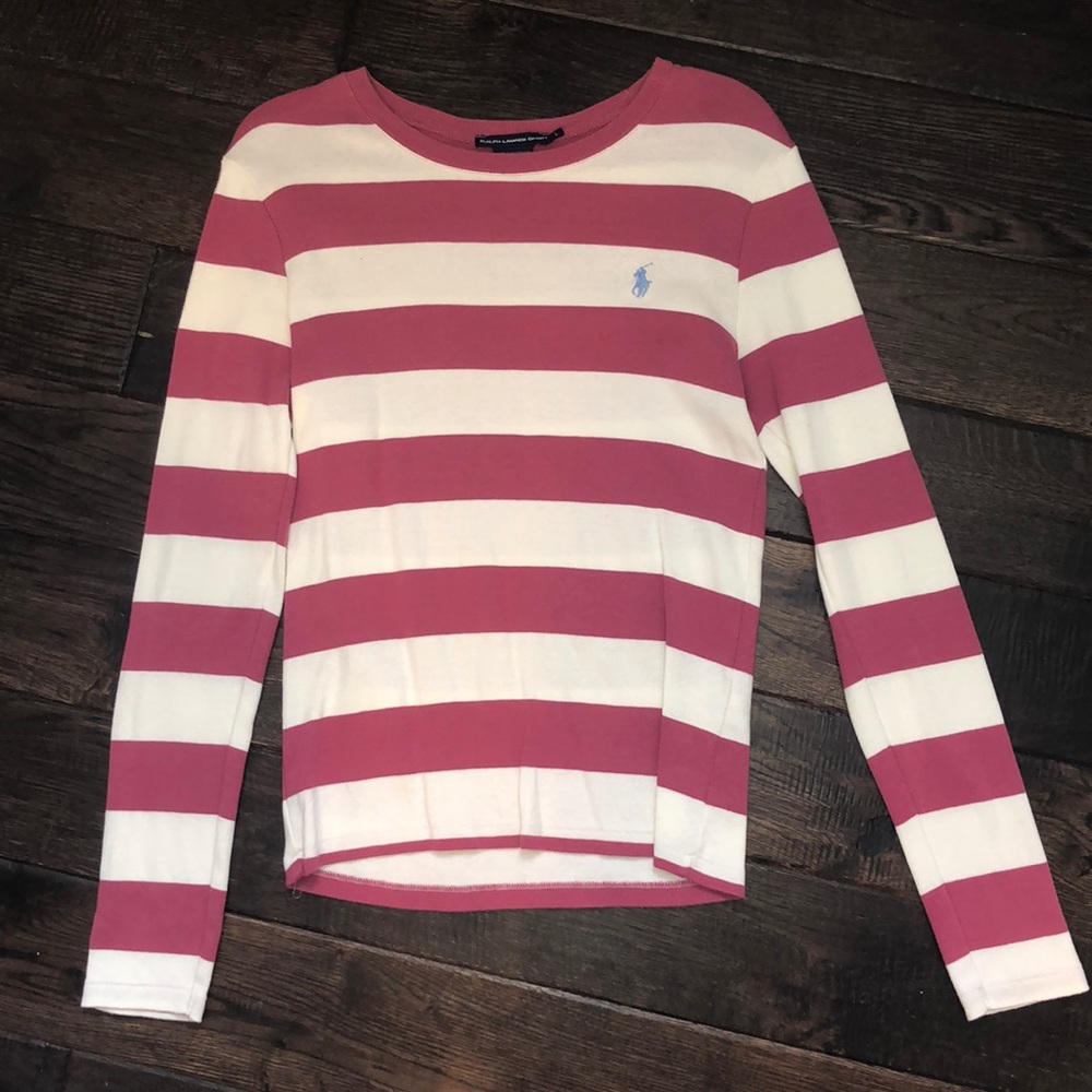 Ralph Lauren long sleeve striped shirt